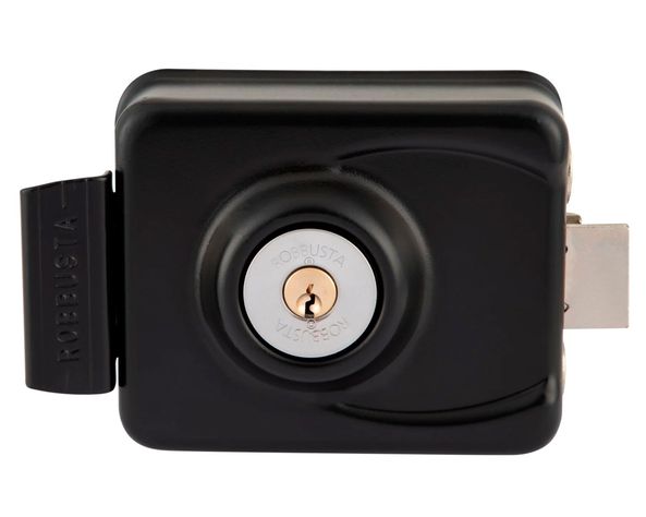 Cerradura sobreponer Robbusta 7100 B60 con caja reja para soldar-1