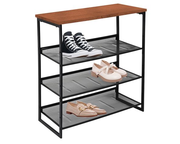 Zapatero 4 niveles malla 76x64x33 cm-1