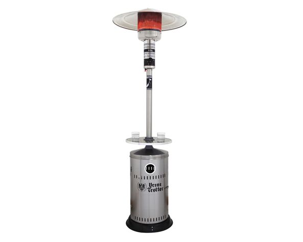 Estufa de patio a gas UT 15K Inox 1260 kW 900 g/h-3
