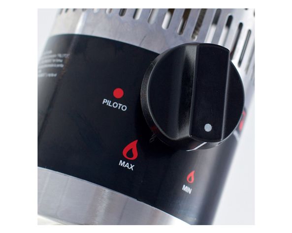 Estufa de patio a gas UT 15K Inox 1260 kW 900 g/h-5