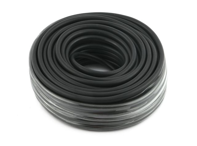 Rollo cordón 2x1,5 mm H05VV-F negro Electromex-0