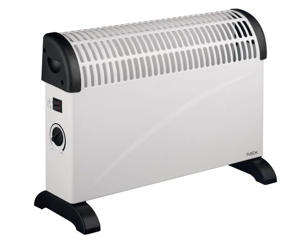 Convector eléctrico EC2000 1800W blanco-0