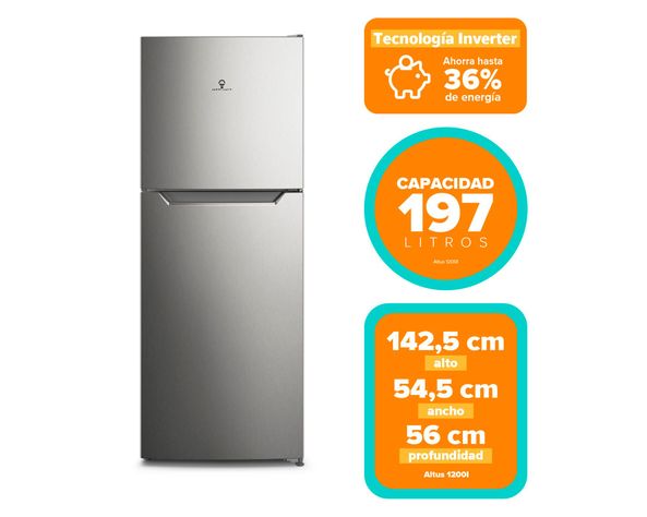 Refrigerador No frost 197L Altus 1200l-3