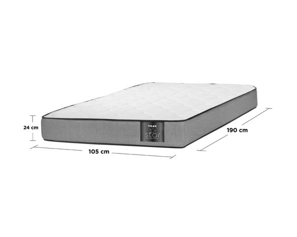 Colchón 1.5 plazas x190 cm Star-5