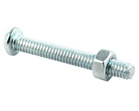 Perno cocina con tuerca 1/4x2'' zincado 20 unidades Arnik-0