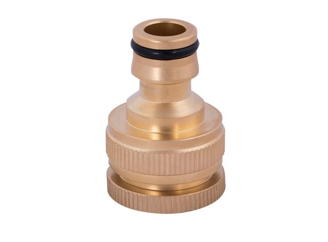 Adaptador hembra 1/2'' y 3/4'' hembra bronce Roots-0