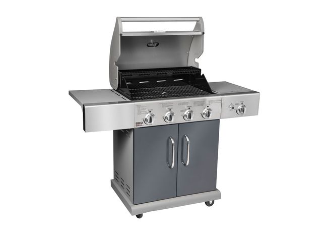 Parrilla a gas 4 quemadores + lateral infrarrojo Texas BBQ Grill-3