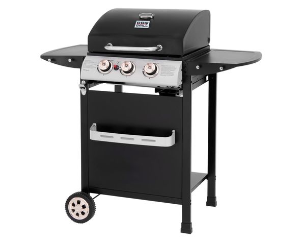 Parrilla gas Boston Pro 109 cm 3 quemadores-1
