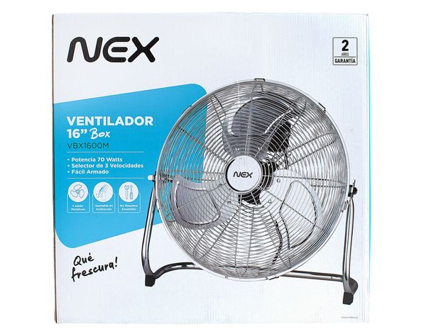 Ventilador box 16'' VBX1600M metal Nex-4