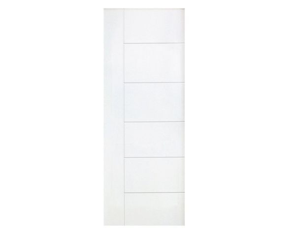 Puerta Interior Rosario HDF 80x200 cm Sin perforación Masonite-1