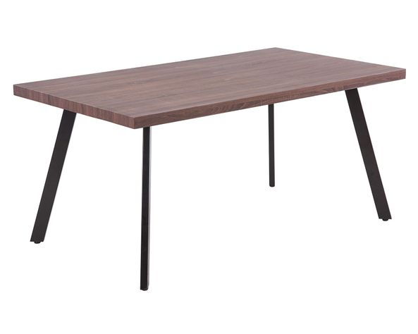 Comedor 6 personas Toledo madera oscura-1
