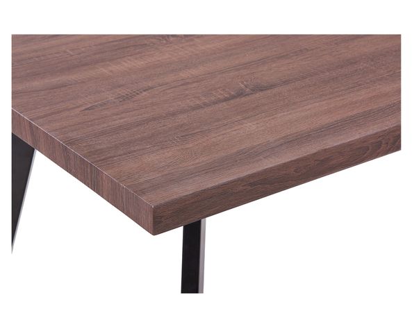 Comedor 6 personas Toledo madera oscura-4