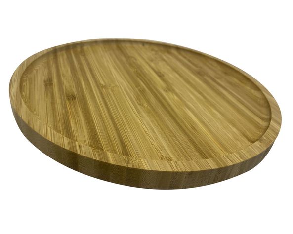 Tabla aperitivos 25 cm Bio Bamboo madera-1