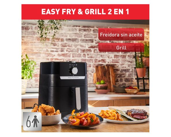 Freidora Easy Fry Grill mecánica 4.2 litros Moulinex-5