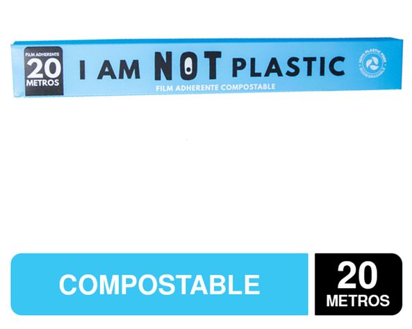 Film adherente 20 m compostable I Am Not Plastic.-0
