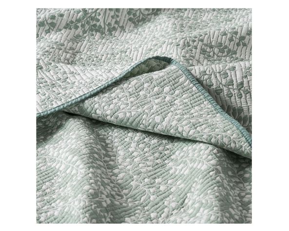 Cubrecama Creeper olivo 1.5 plazas-3