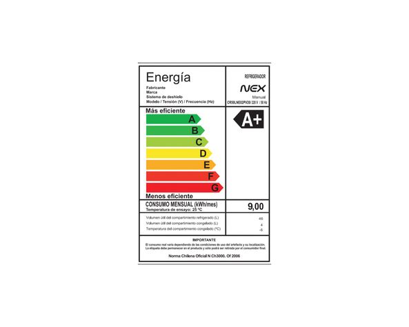 Frigobar CR50LNE02PV20 silver 50L-6