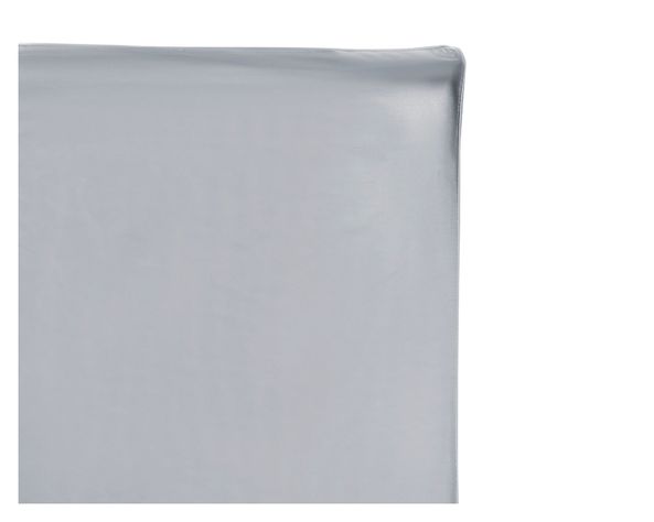 Funda almohada 50x70 cm Seda gris-1
