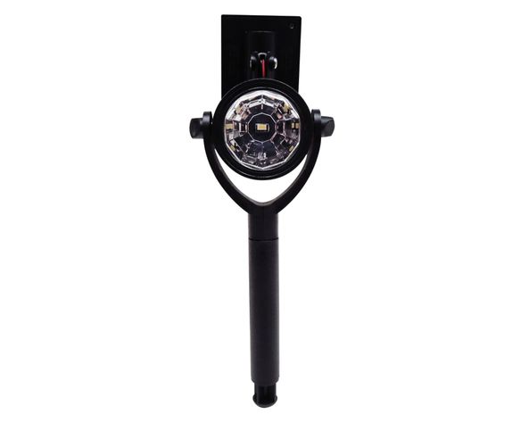 Estaca solar LED 1L Petit negro luz cálida ByP.-0