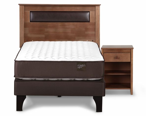 Cama europea 1.5 plazas Ergo T + set Ferrara Rosen-0
