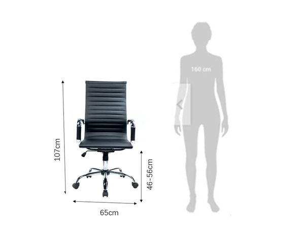 Silla ejecutiva Margo negro-2