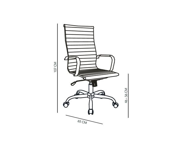 Silla ejecutiva Margo negro-3
