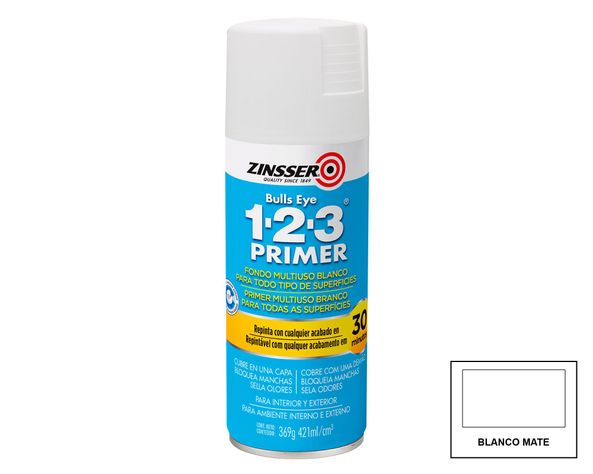 Pintura en spray 368 g Zinsser blanco mate Rust-Oleum-0