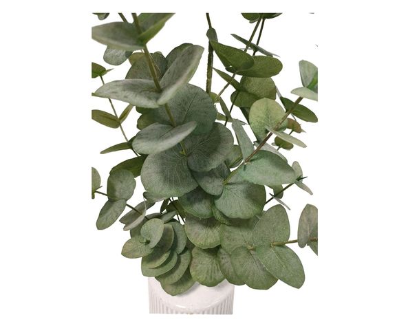 Planta artificial con maceta Eucalipto-2