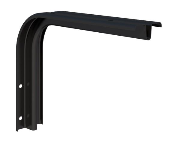 Soporte fijo repisa 15 x 20 cm negro Ducasse-0