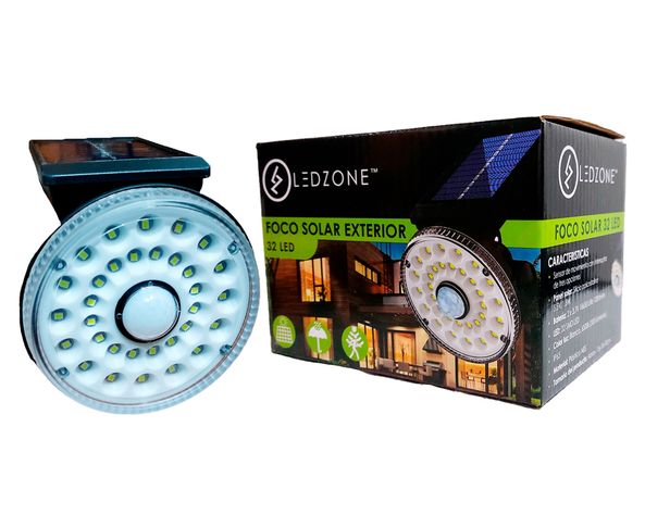 Foco solar exterior 32 LED 1.8 W-1