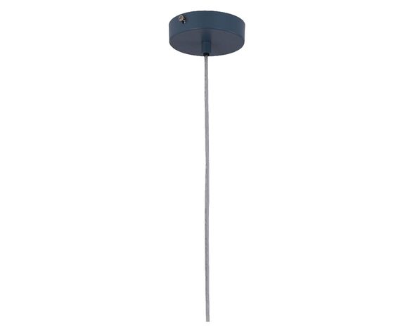 Lámpara colgante Atik azul oscuro E27 Abitare-2
