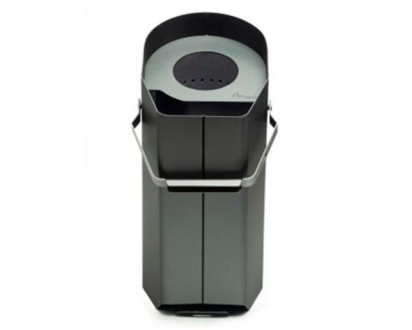Calefactor exterior a pellet Icon charcoal-0
