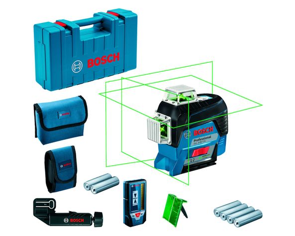 Nivel láser líneas verdes 120 m 360° Bluetooth GLL 3-80 CG-0