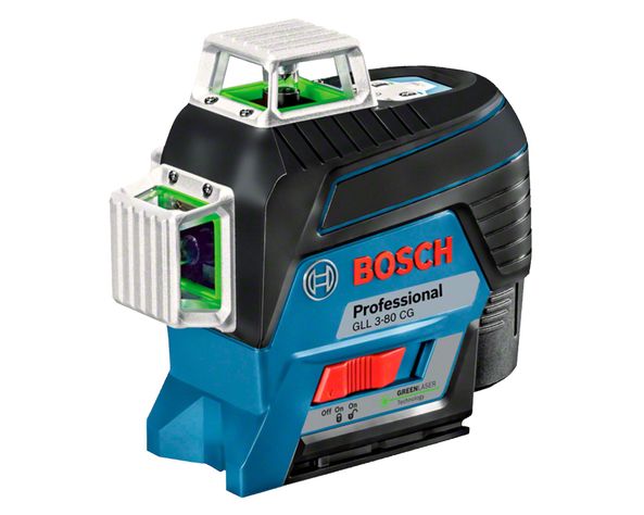 Nivel láser líneas verdes 120 m 360° Bluetooth GLL 3-80 CG-1