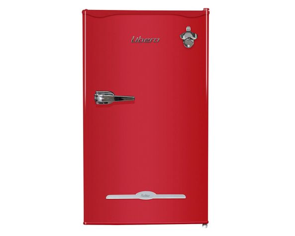 Frigobar 98 litros Retro LFB-90R rojo Libero-0