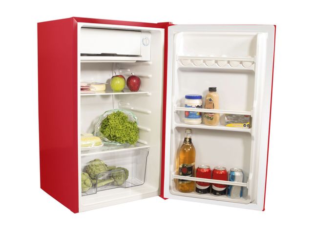 Frigobar 98 litros Retro LFB-90R rojo Libero-2