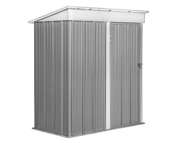 Bodega jardín 180x162x92 cm Boxshed gris.-0