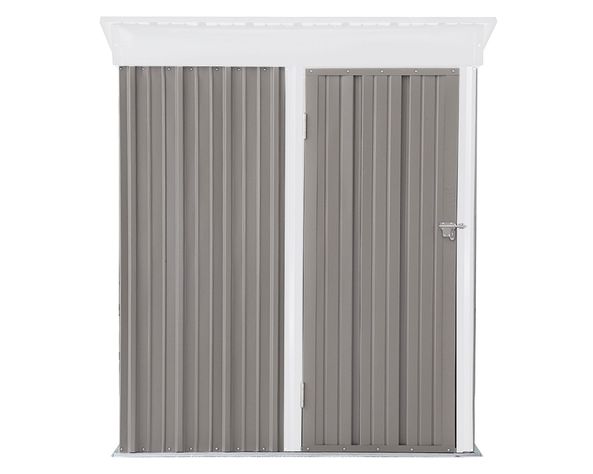 Bodega jardín 180x162x92 cm Boxshed gris.-1