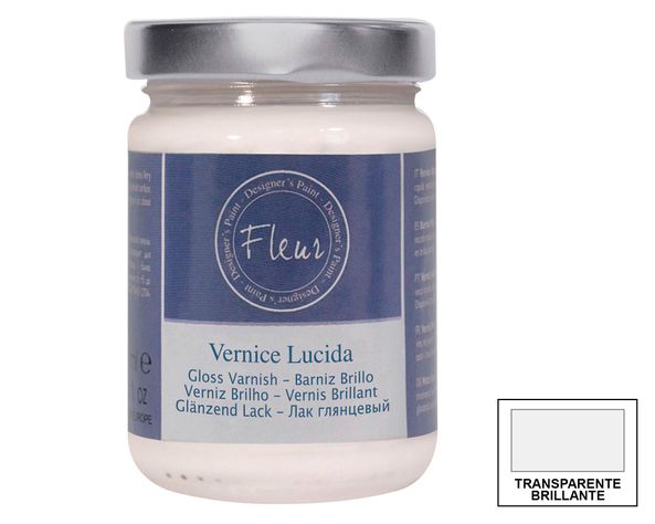 Barniz 130 ml transparente brillante Fleur-2