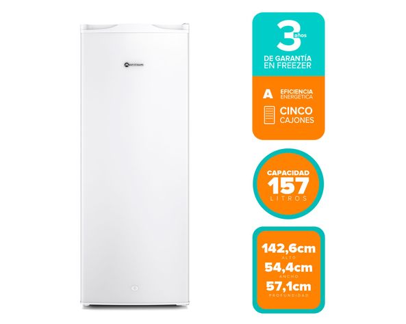 Freezer vertical 157 litros MFV645B blanco-1