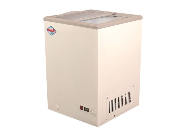 Freezer Horizontal dual 100 litros tapa vidrio SD100 Maigas-1