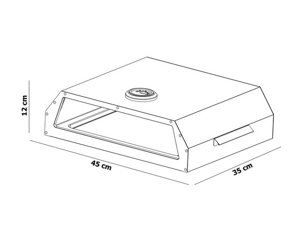 Horno portátil para pizza-2