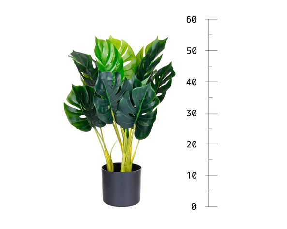 Planta artificial Monstera Outzen-5