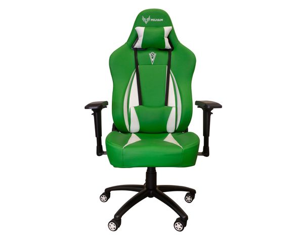 Silla gamer Santiago Wanderers verde/blanco Pegasum-0