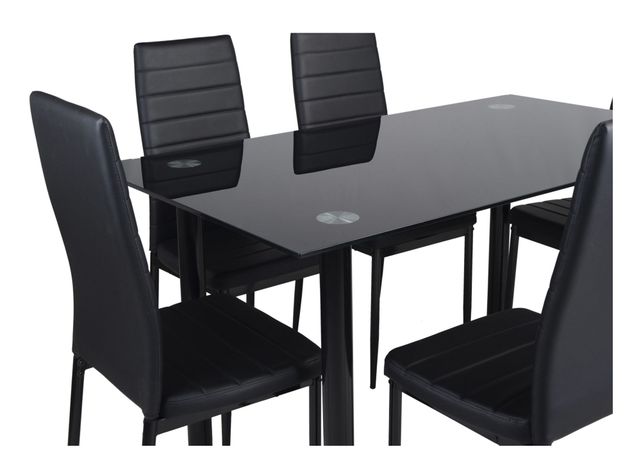 Comedor 6 sillas negro M+Design-2