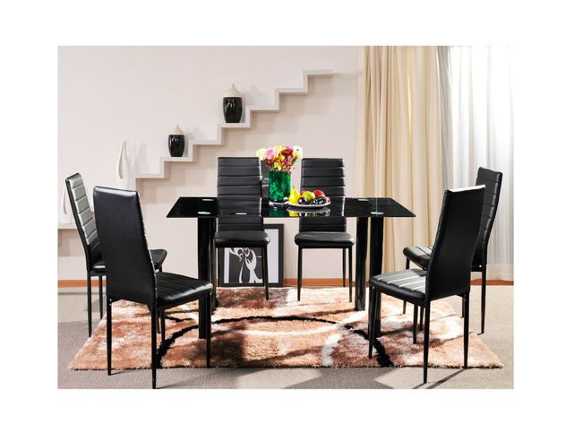 Comedor 6 sillas negro M+Design-3