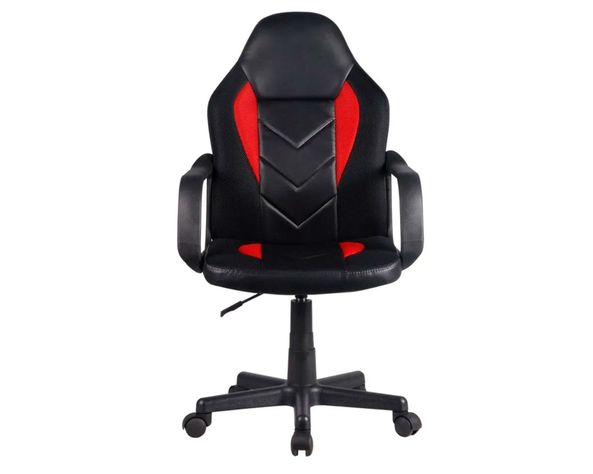 Silla gamer 5238 PR negro rojo M+Design-2