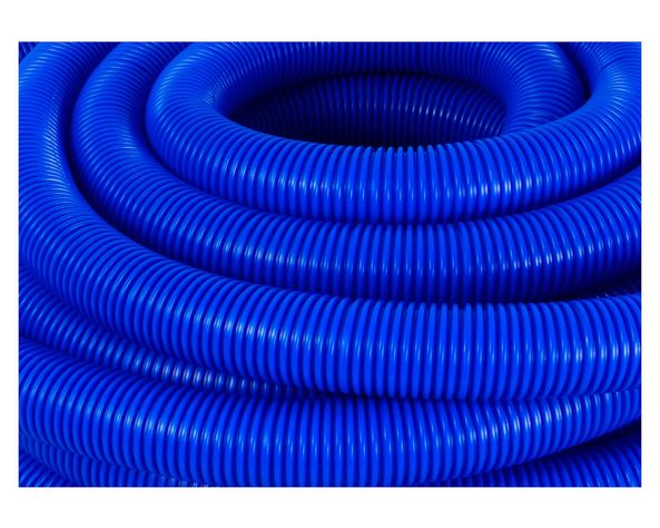 Manguera piscina 15 metros flexible azul Deep Blue-1
