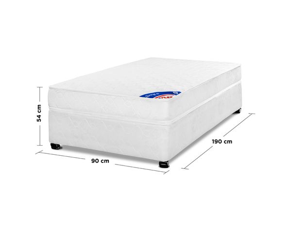 Cama americana 1 plaza x 190 cm Spring III-4