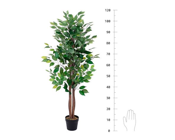 Planta artificial Ficus Outzen-5